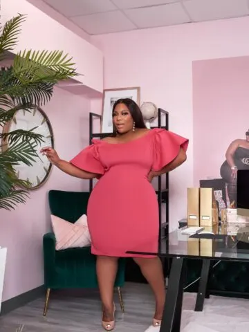 plus size women office outfits